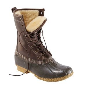 LL Bean Shearling winter boots - never worn